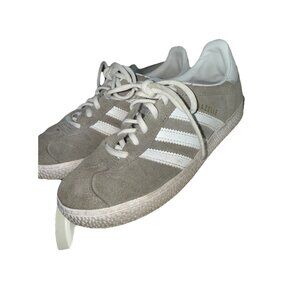 Adidas Gazelle Shoes Ortholite Youth US 2.5 Grey White 2024 Suede Sneakers